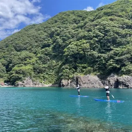 【兵庫・新温泉・SUP】陸では出会えない景色を!日本遺産諸寄でSUP体験!ソロチケット(1名分)【1614661】