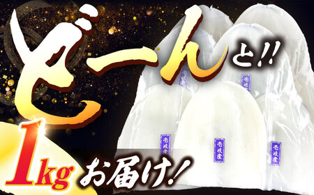 アオリイカ 刺身用 1kg [JCC020] イカ刺し