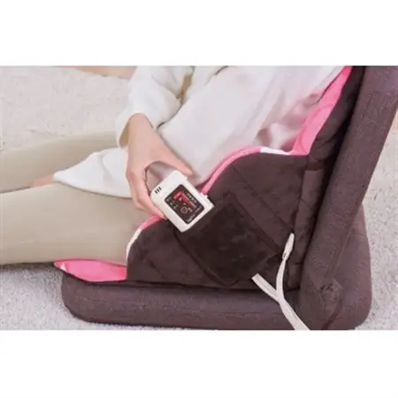 あったか腰周りクッション　(電気クッション)ピンク【1608422】