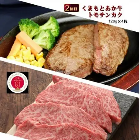 【毎月定期便】【GI認証】くまもとあか牛 食べ比べ Fセット(益城町)全3回【配送不可地域：離島】【4067033】