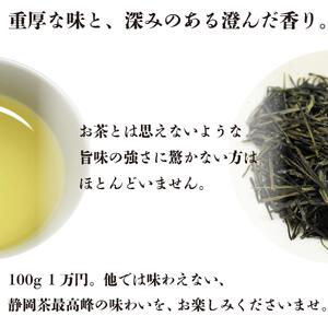 静岡茶 東頭100g 1本入り とうべっとう