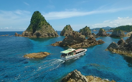 浦富海岸島めぐり遊覧船　貸切利用券_T2600125