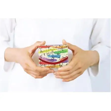 クアトロガッツ ミニ財布 小さいふ。ペケーニョ LGBT 栃木レザー_装飾品・工芸品 財布 服飾小物 _【1615842】