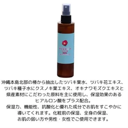 ツバキエキス配合 つる肌ミスト(全身用化粧水)【1615181】