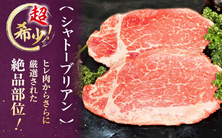 【全3回定期便】 博多和牛ヒレ シャトーブリアン300g(2枚入) 桂川町/株式会社チクゼンヤ [ADBZ010] ステーキ ヒレ 希少 国産