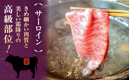 【全6回定期便】【A5-A4等級】博多和牛 サーロイン すき焼き しゃぶしゃぶ 500g 桂川町/株式会社チクゼンヤ [ADBZ023] サーロイン 定期便 和牛 国産