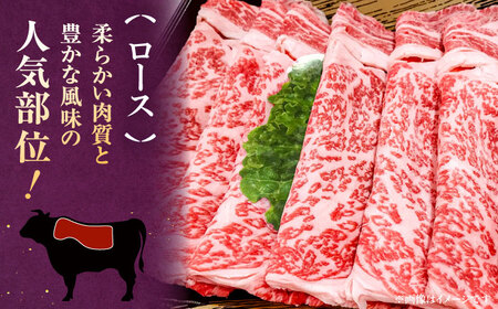 【全12回定期便】【A5-A4等級】博多和牛 ロース すき焼き 350g 桂川町/株式会社チクゼンヤ [ADBZ032] すきやき 定期便 牛肉