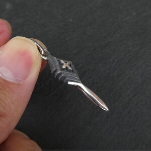 layers dagger pendant ダガー ペンダント ｜ シルバー アクセサリー 925 ペンダントトップ ネックレス チャーム ジュエリー アクセ ファッション ハンドメイド 人気 シンプル ギフト プレゼント 年末年始 お中元 お歳暮 内祝い 快気祝い