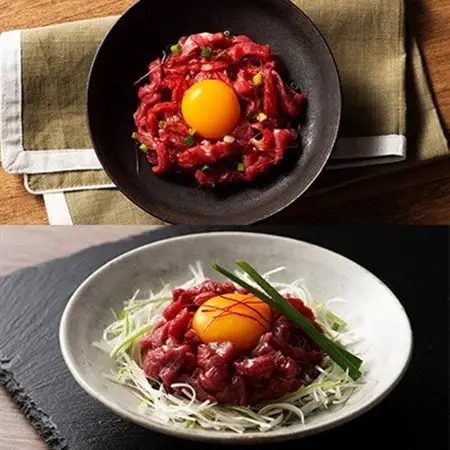 「熊本特産」馬刺しユッケ2種とネギトロの食べ比べセット(美里町)_肉 馬肉  うま 桜肉_【配送不可地域：離島】【1606127】