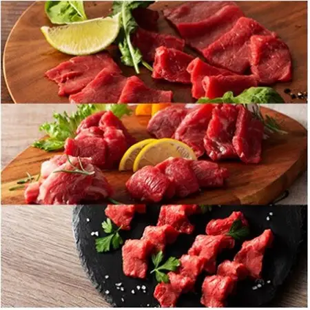 ふじ馬刺し上級赤身3種とユッケネギトロの詰め合わせ(美里町)_肉 馬肉  うま 桜肉_【配送不可地域：離島】【1606577】
