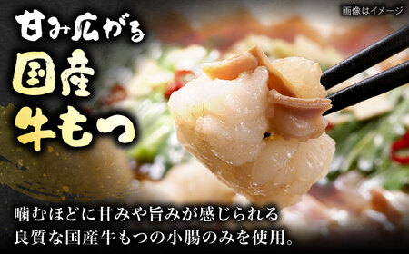 【ご家庭用】 博多もつ鍋（醤油味）3人前 [VEC009]