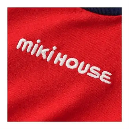 ミキハウス　バックロゴ半袖Tシャツ 120cm【1617597】
