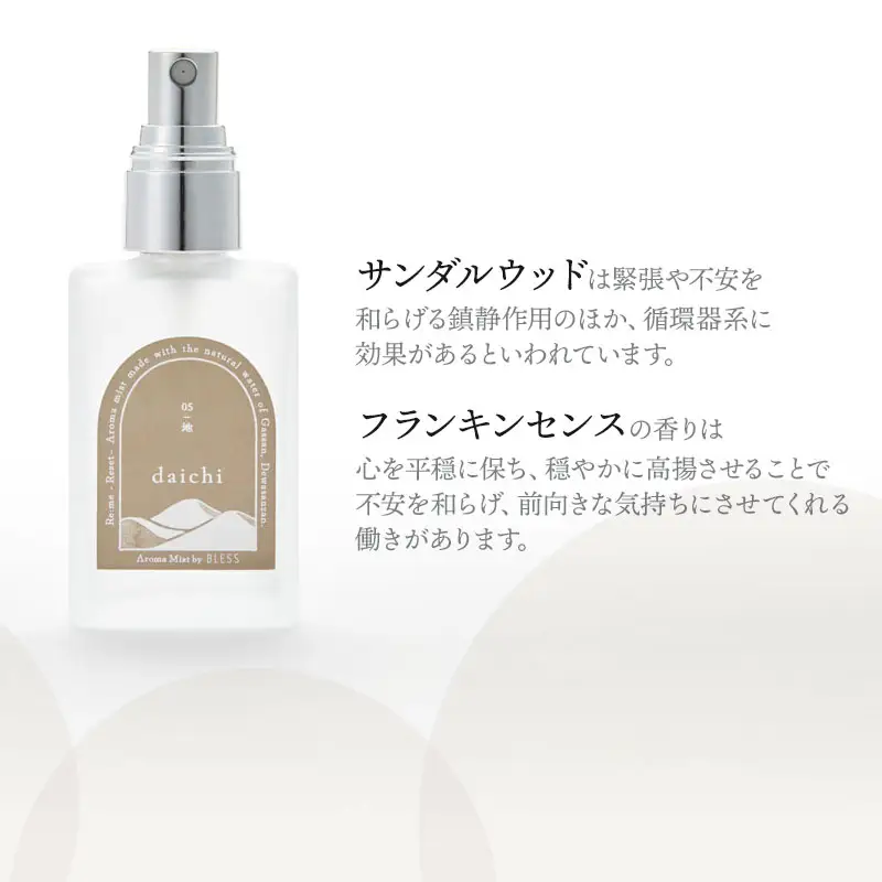 アロマミスト　05 /地 daichi – 平穏をもたらす –　30ml × 1本　アロマフレグランスRe:me　【k-741】