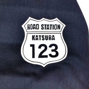 オリジナルワッペン入りTシャツ(黒)　Lサイズ (AF019)