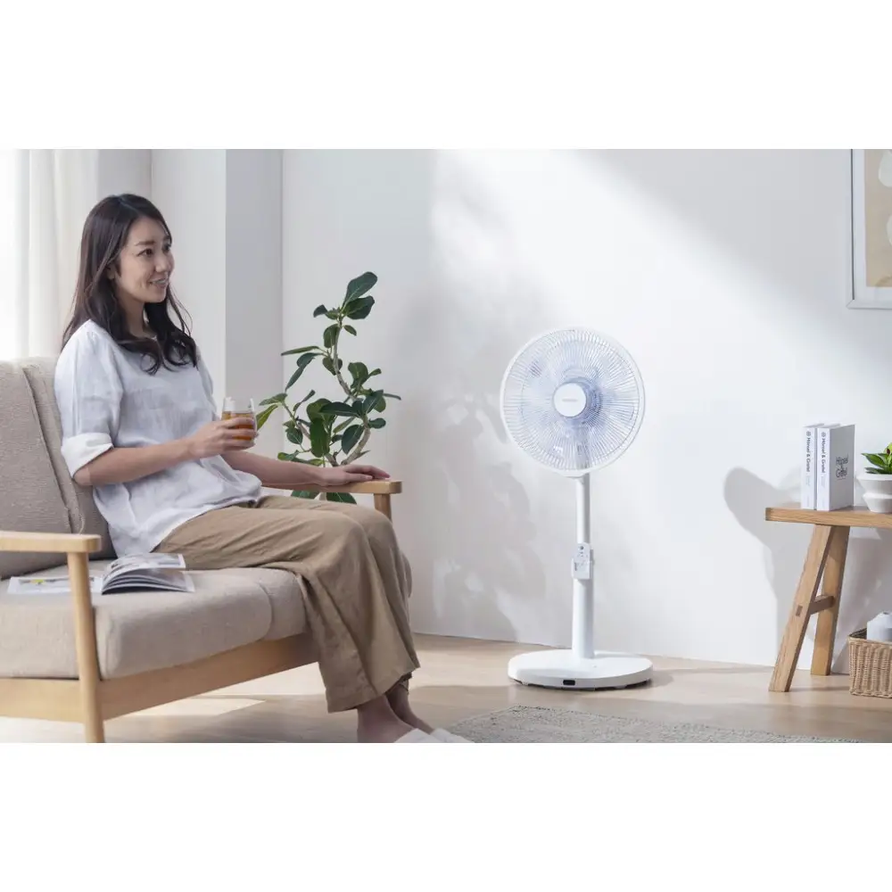 DCリビング 扇風機 アイリスオーヤマ LFD-307L-W ホワイト ｜ 扇風機