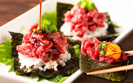 【熊本特産】馬刺しユッケ2種とネギトロの食べ比べセット 3888 ユッケ ネギトロ[BHAD017]