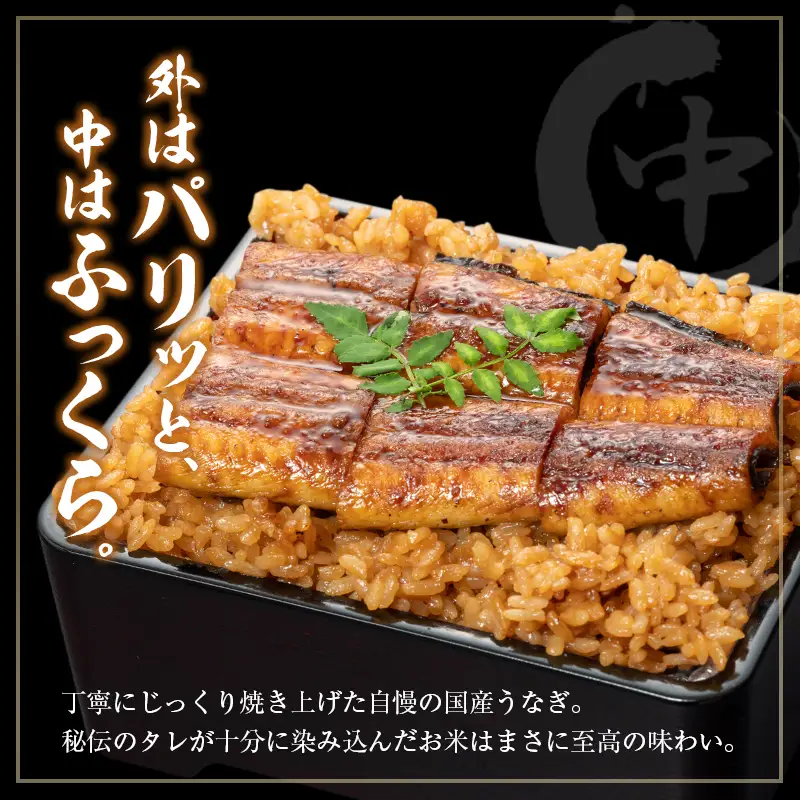 【土用の丑の日】ダブルうなぎ飯セット 320g×2食 中村商店