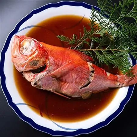 【伊豆名産】静岡県産の肉厚ふわふわな金目鯛の煮付け1尾(300g～400g)※化粧箱入り_魚介・海産物   _【配送不可地域：離島】【1619802】