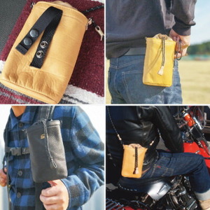 ラフテール【DEER TRAIL SMART POUCH】ナイトブラック　AC-DTSP-NBK_装飾品・工芸品  鞄・バッグ かばん カバン_【1618957】