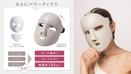 LINKA ウェアラブル 7LED マスク