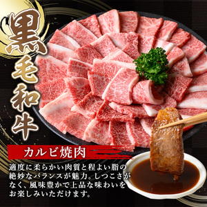 A5等級 鹿児島県産 黒毛和牛 カルビ 焼肉 (計1.2kg・200g×2パック×3回) 【LRプラスK】T44