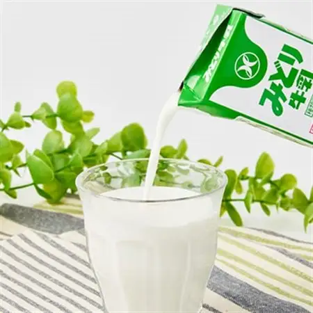 みどり牛乳200ml×48本 ロングライフ商品(日出町)_卵・乳製品  牛乳 ミルク みるく_【1613019】