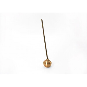 堺の伝統産品 お香立て [しずく-BRASS]とincense holder plate [BRASS] セット
