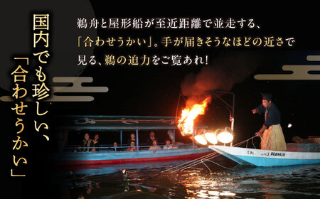 招待券【6月2日〜9月20日】日本三大鵜飼 大洲のうかい 貸切 大型船 招待券（定員18名）招待券[AGDJ002]