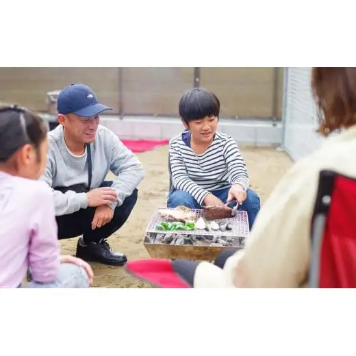 S01-003 デイキャンプ Secret Base･Camp Mellow利用券（ワンちゃんと過ごせる区画A 約98?）