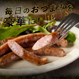 食べ比べソーセージセット（6種30本入り）ウインナー 詰合せ  大容量 チョリソー ジャーマン バーベキュー キャンプ パーティー 手作り フランク オールポーク 豚肉100％ 天然腸 山梨県 白州 北杜市 [h038]