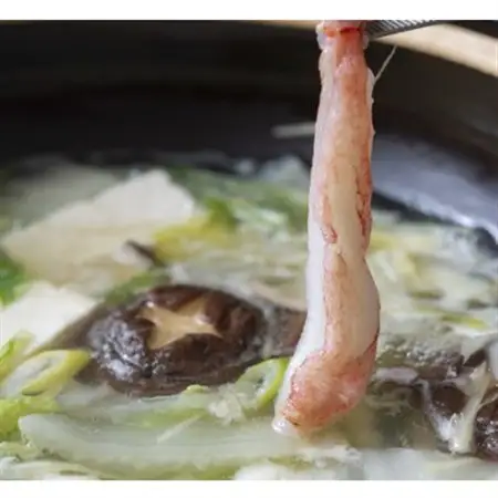 【500g:10本以上】かんたん生ずわい蟹しゃぶ生棒肉ポーション　〈殻剥き不要〉【配送不可地域：離島】【1572115】