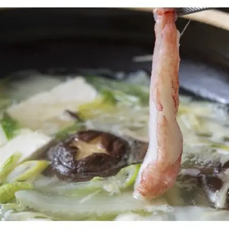 【1kg:20本以上】かんたん生ずわい蟹しゃぶ生棒肉ポーション　〈殻剥き不要〉【配送不可地域：離島】【1572121】