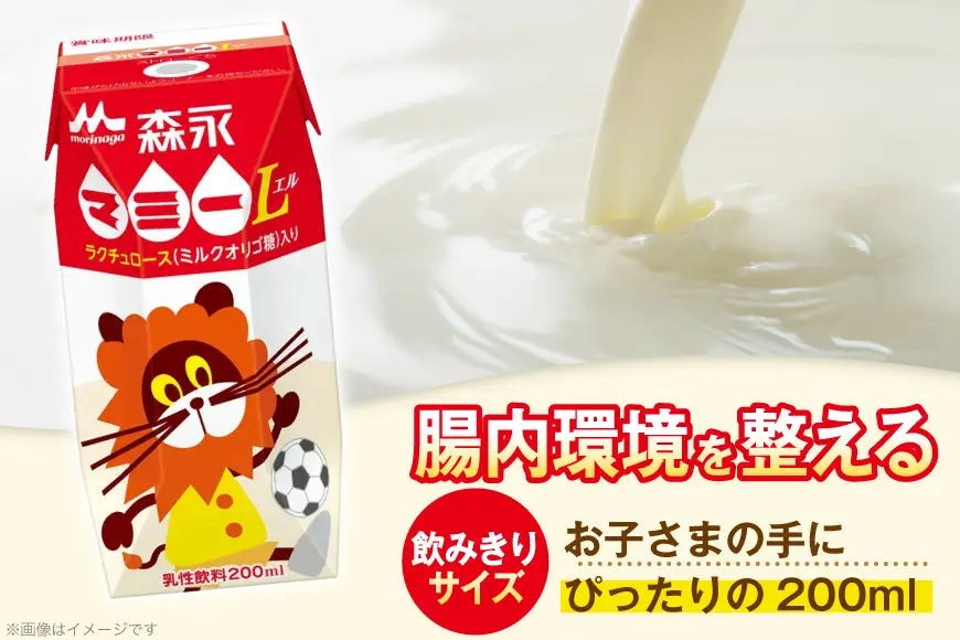森永マミーL 200ml 24本 森永乳業 [翔栄通商 愛知県 江南市 ko23btu570076]