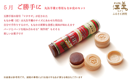 【早期予約】《6か月定期便》五勝手屋羊羹『季節のたより』全6回【令和8年4月～9月】毎月発送　期間・季節限定ようかん　創業150年 五勝手屋本舗　保存料不使用　和菓子　銘菓　名物　贈答用　ギフト　五勝手屋さんの定期便