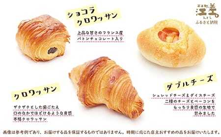 ぱんやベッキーのセレクトパン【時期に応じた店主おすすめのパン10個セット】　食パン バゲット クロワッサン あんぱん メロンパン 冷凍パン詰め合わせ　こだわりの材料 平飼い卵 北海道産バター 十勝産あずき　