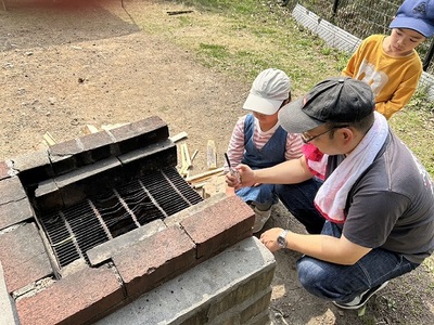 経ケ丸オートキャンプ場 ご招待券(美星満天豚を味わう飯ごう炊さん体験) 2～4名様