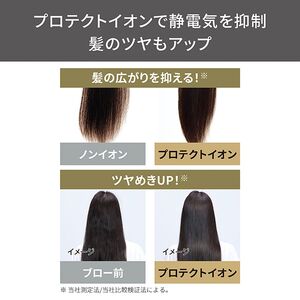 プロフェッショナル プロテクトイオン ヘアー ドライヤー  スモーキーグレー（NIB400A－H）
