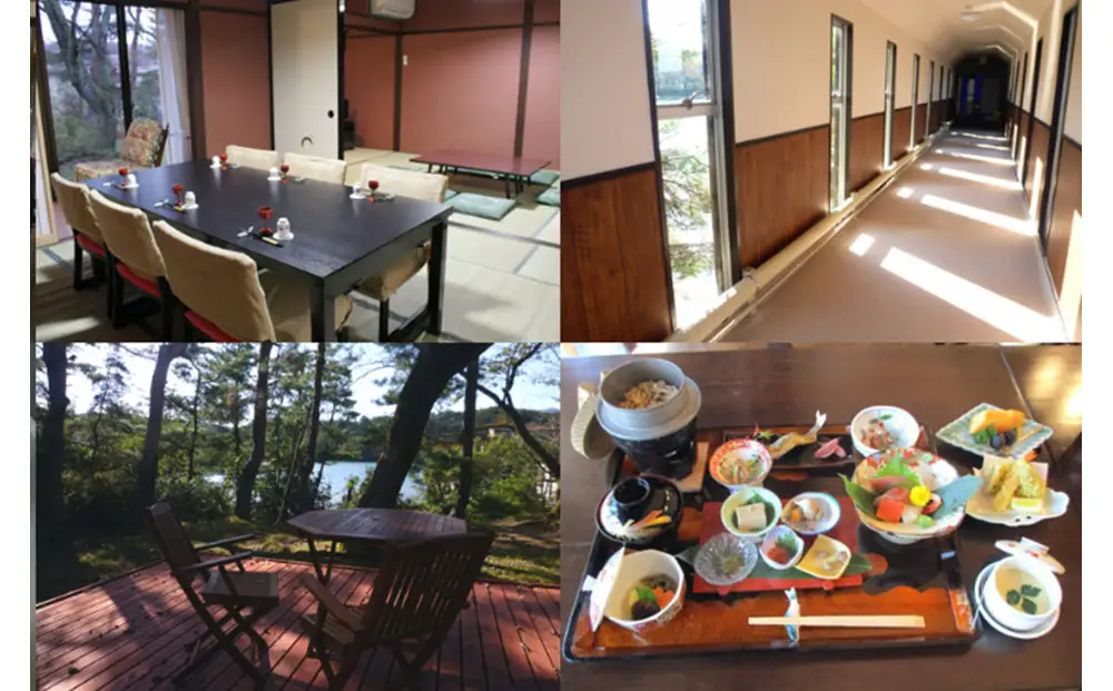 南砺市桜ヶ池湖畔の味どころ 料理旅館 万水閣 館内利用券 60,000円分