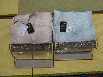 羽毛の宝石　アイダーダックダウン95% 1kg入り　羽毛ふとん「セーヌ」（ピンク）【CW55W1】 布団