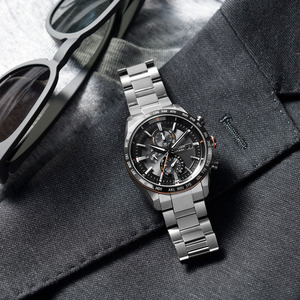 CITIZEN 光発電 エコドライブ電波 メンズ 時計アテッサ AT8189-61E