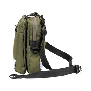 豊岡鞄 CIE WEATHER SHOULDER（071951）オリーブ / 木和田正昭商店 撥水 ショルダーバッグ メンズ クラッチバック バックインバック