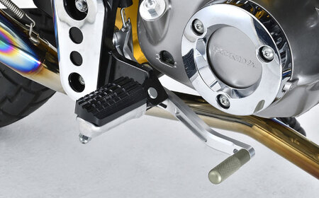 モンキー125（JB02/JB03/JB05）、GROM（JC92）　ビレットステップカバー / カスタム バイクカスタム カスタムパーツ モンキー125 GROM ステップカバー  亀山市/有限会社ギルドデザイン [AMAA036]