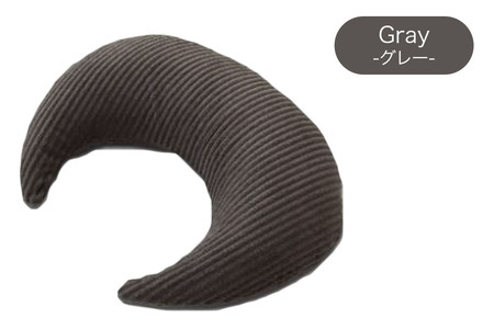 サポートビーズクッション ルナ コーデュロイ LUNA GRY ビーズクッション FPC-1880D