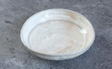 【瀬戸焼】 「舞陶館」　粉引 平鉢５個セット【松本陶器株式会社】 / 皿 食器 器 / 瀬戸市[BBDX004]