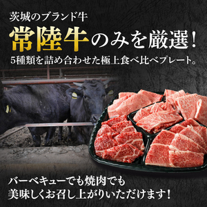 肉 常陸牛A5 イイジマBBQ 常陸牛 5種セットプレミアム 計650g  肉のイイジマ（DU-135）