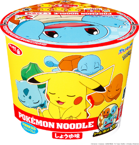 ポケモンヌードルカップラーメン 12食（しょうゆ味）