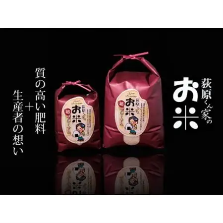 令和7年産　荻原くん家のお米 超プレミアム(白米)　5kg　【1620835】