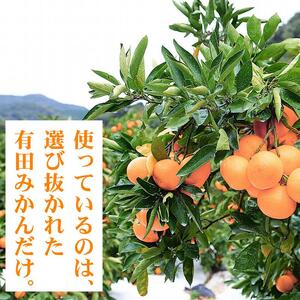 有田 みかんゼリー 12個 果肉たっぷり / 温州みかん ゼリー 柑橘 和歌山 ※北海道・沖縄・離島への配送不可 【ikd101-mik-12A】