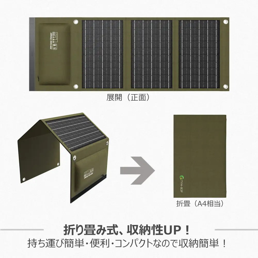 充電式LEDランタン 折り畳みソーラーパネル セット商品 ソーラー充電 SET-60SB3F