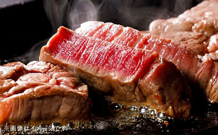 【全6回定期便】熊本県産 『原田畜産』 黒毛和牛 ランプ ステーキ 計約400g（約200g×2パック） ランプステーキ [AYCN089]